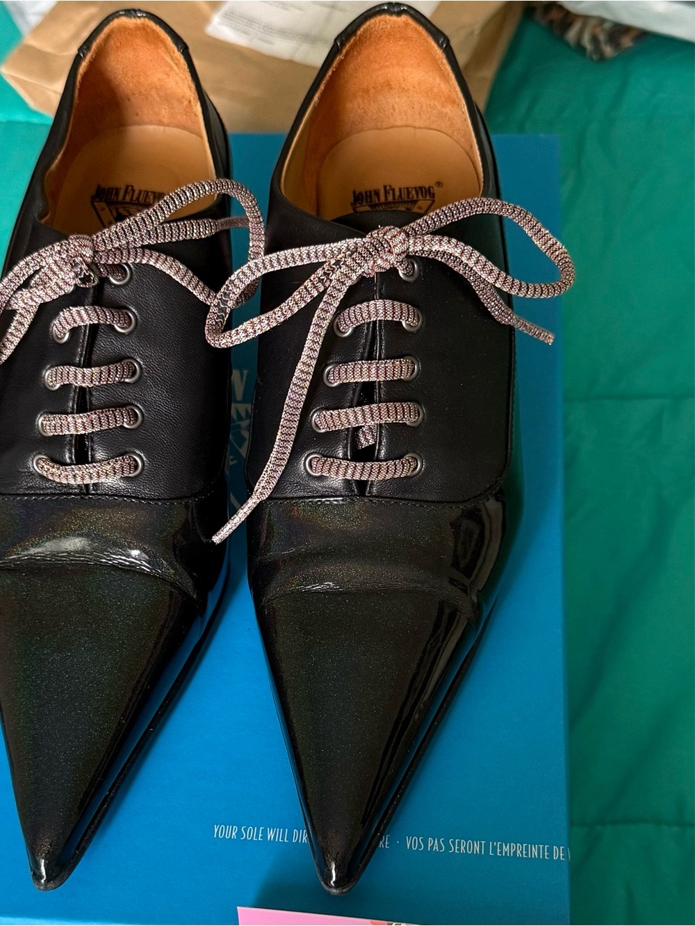 Size 6 Fluevog Jenne